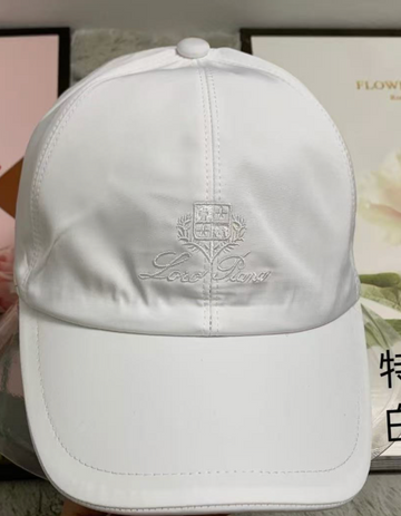 Loro Piana Hat - White